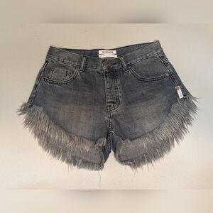 One Teaspoon jean shorts, size 23